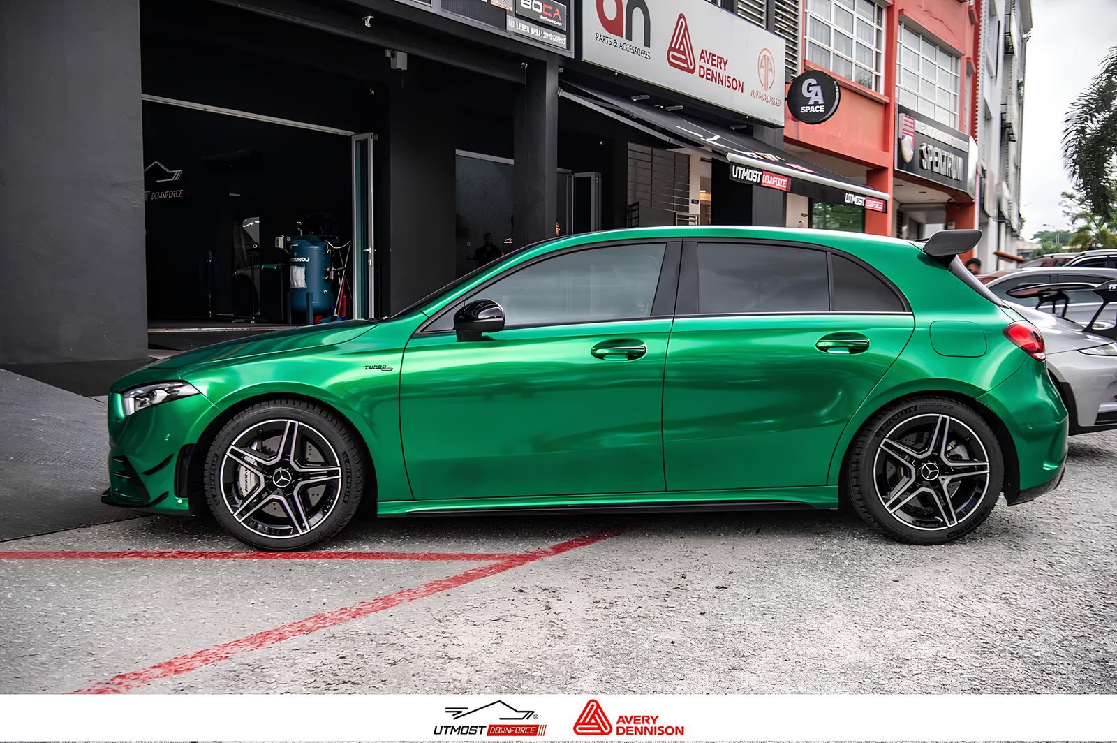 Avery Dennison® SWF – Vert Radioactif Métallisé