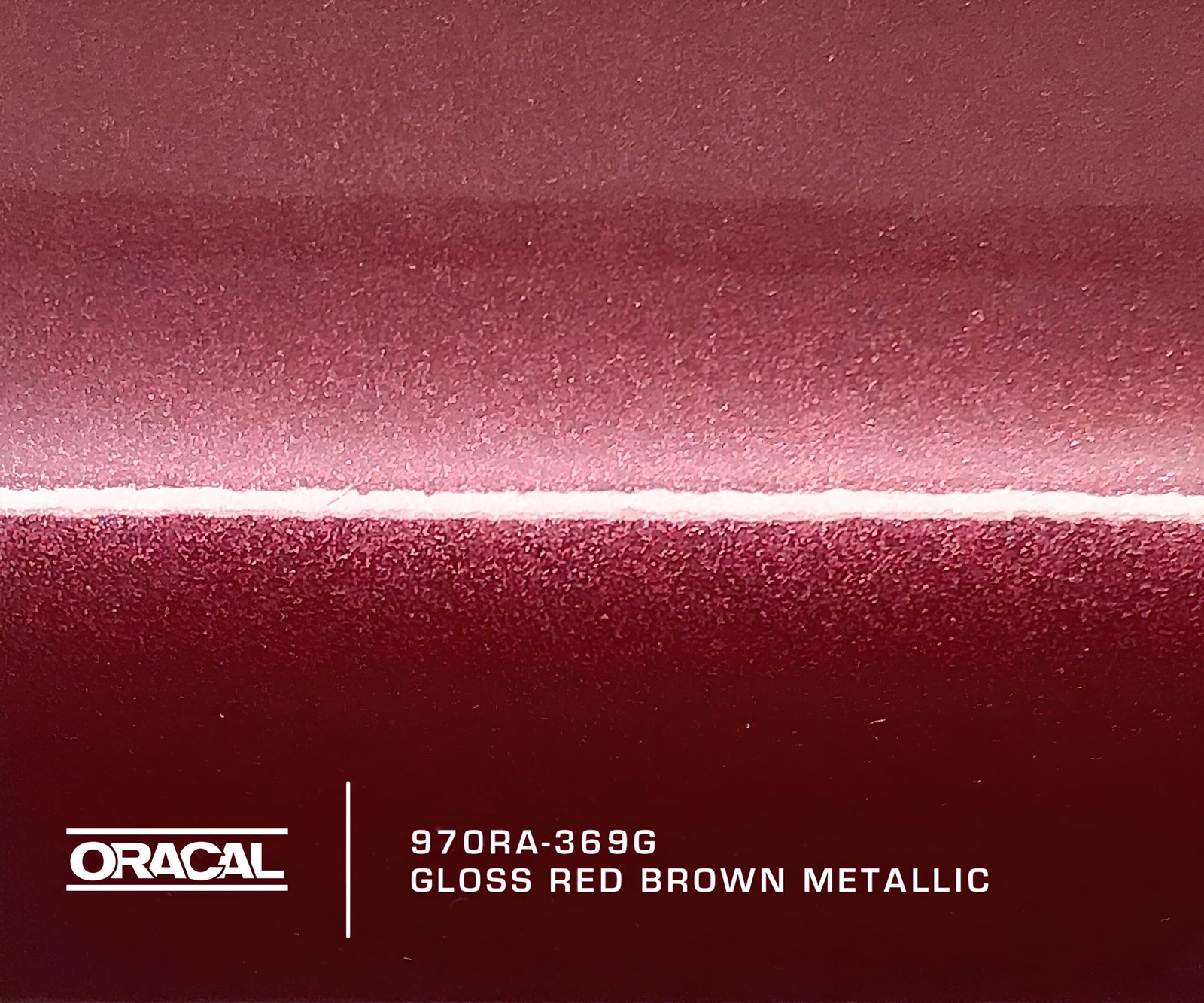 Oracal® 970 369G – Marron Rouge Métallisé Brillant