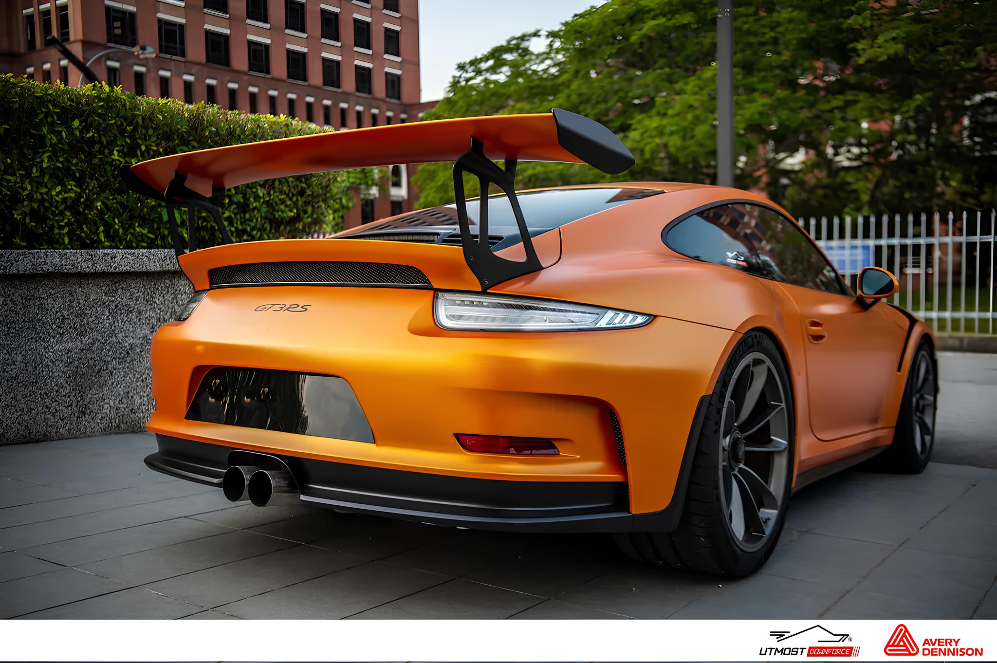 Avery SWF – Stunning Orange Satin Metallic