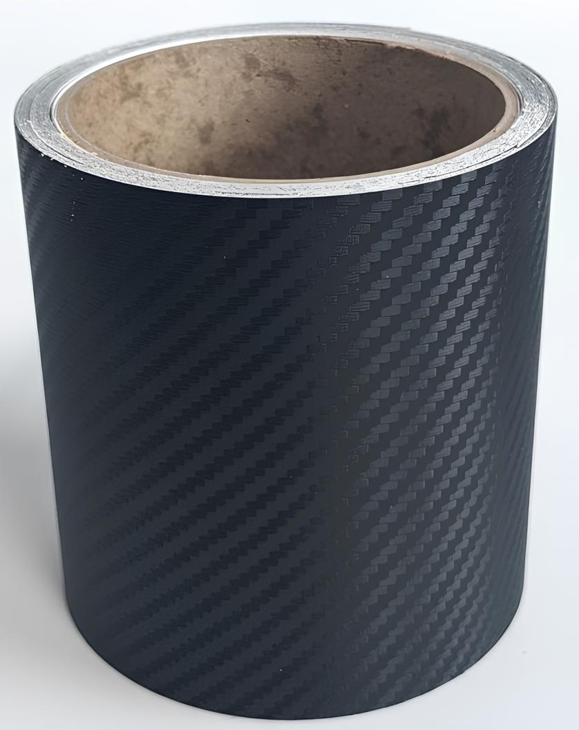 bande de déchromage 10 cm carbone – covering baguettes chromées voiture