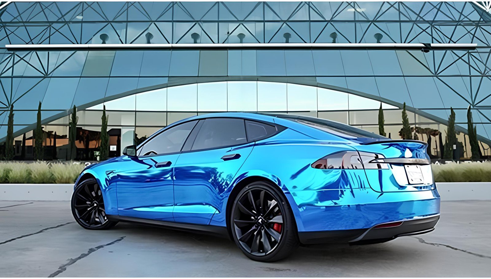 Avery Dennison® Conform Chrome™ – Bleu Brillant