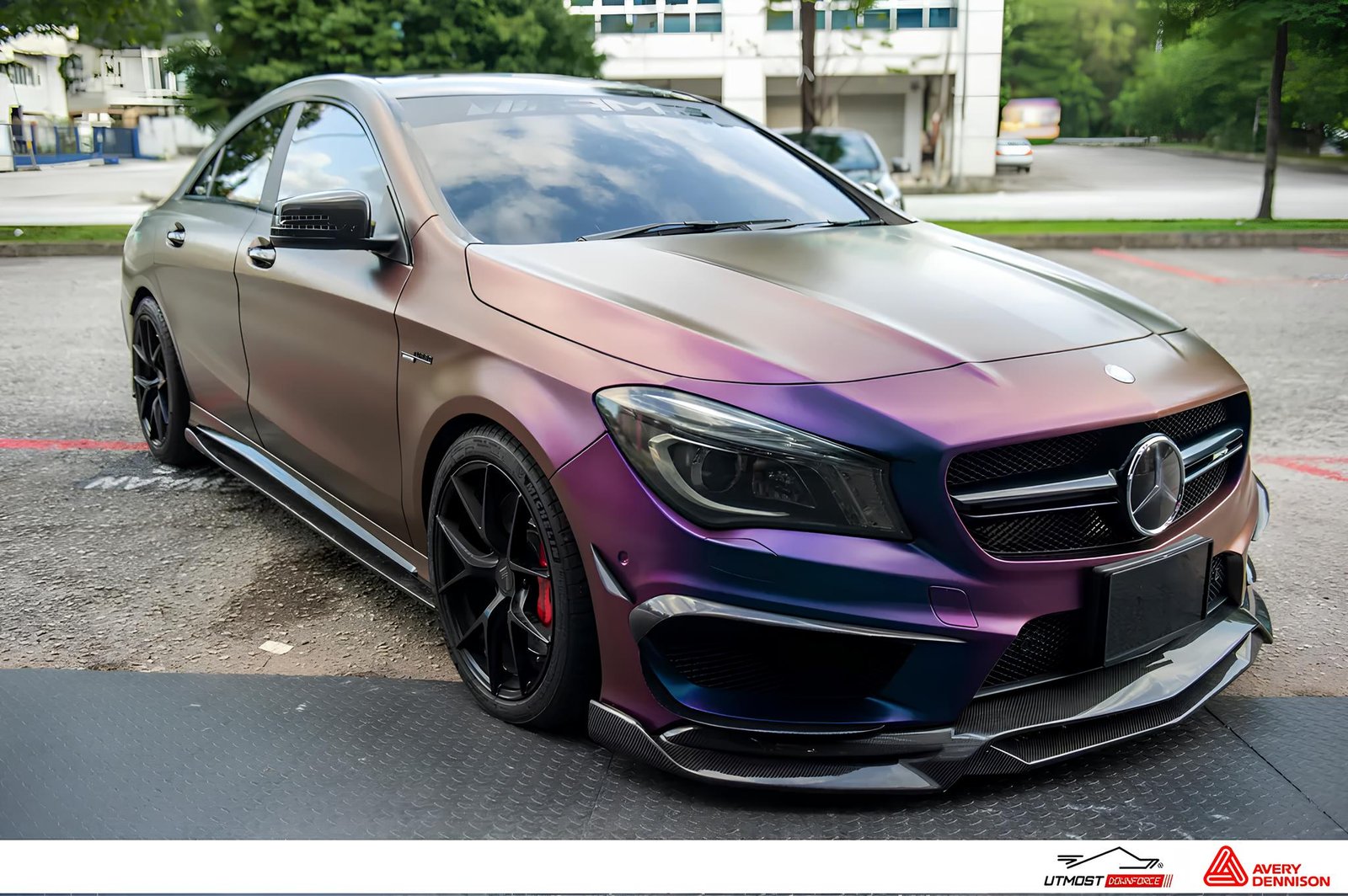 Avery Dennison® Colorflow Rushing Riptide Satin – Caméléon Satiné – Avery Dennison® Colorflow Caméléon Colorflow Bleu / Violet Caméléon Satiné