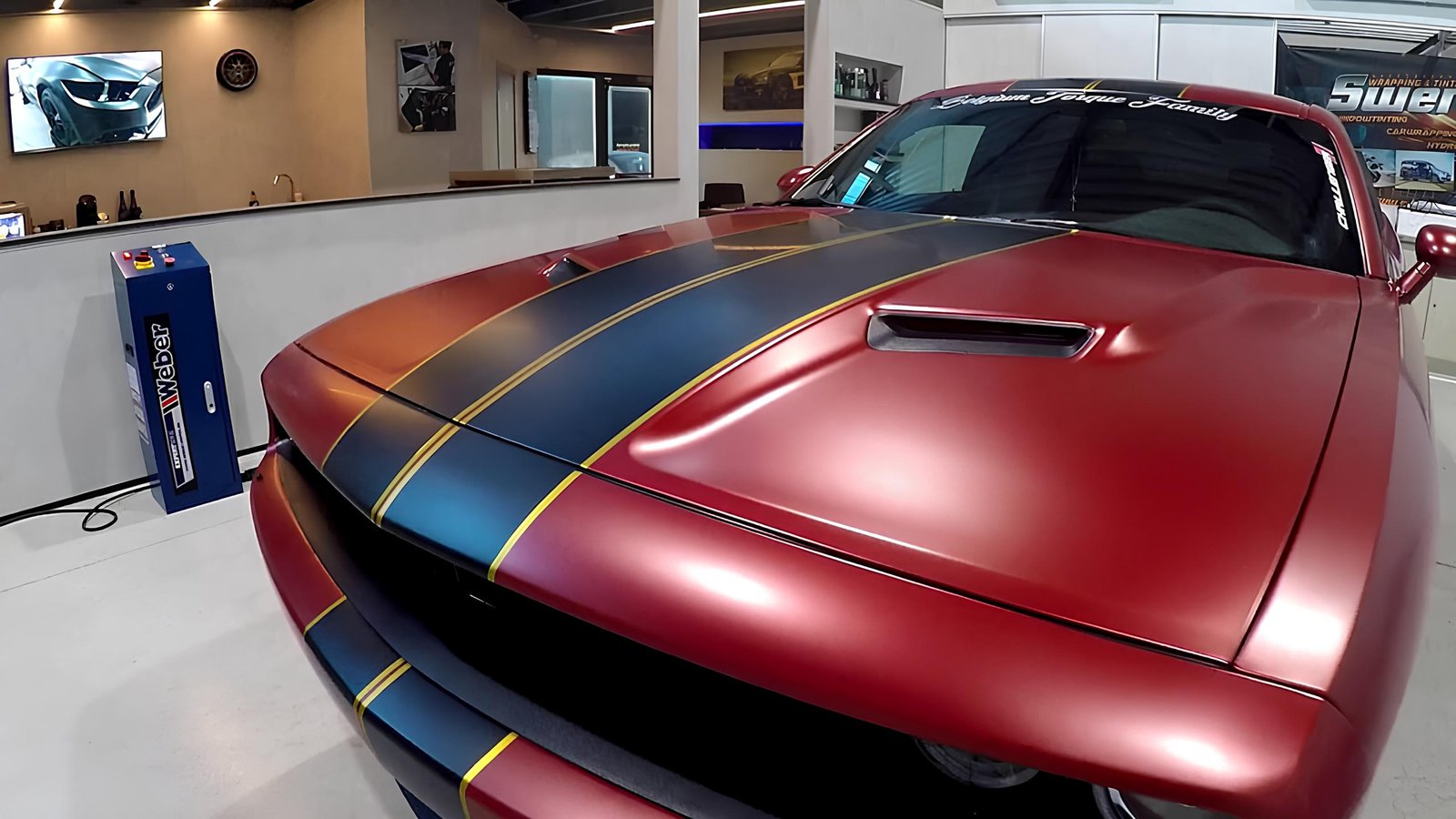 3M™ 2080 SP273 – Rouge Vampire Satiné
